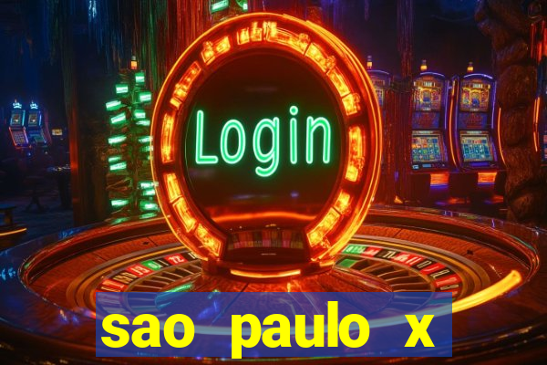 sao paulo x cruzeiro ao vivo hd